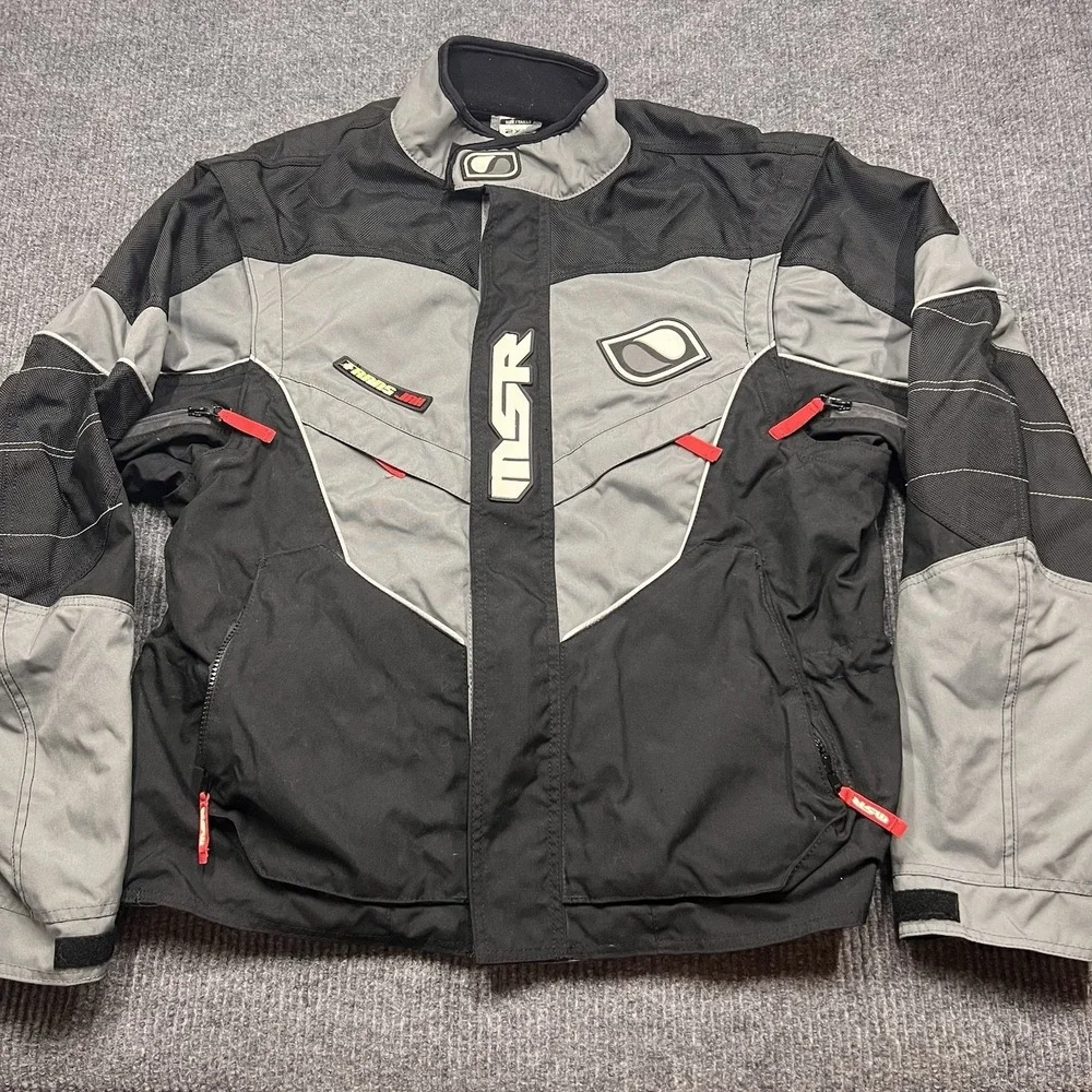 MSR XC Trans Jak Motorcycle Jacket Mens XXL Black Motocross Dirt Bike Riding